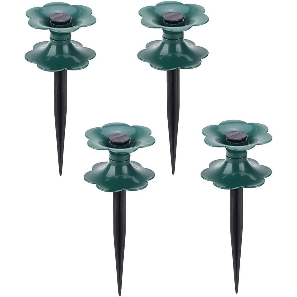 For Directing Hoses Around Lawns Green Black Garden Hose Guide Wheel Garden Tubing Roller Sturdy Plastic Construction