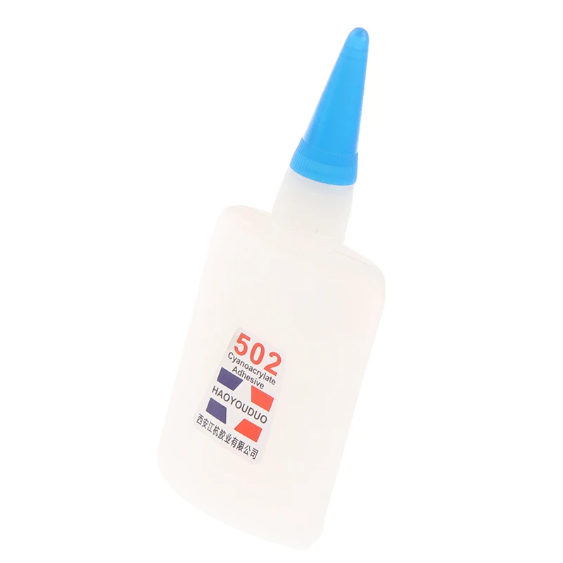 50ml Quick-drying Super Glue 502 Instant Strong Adhesive Toys Crafts Shoes Paper Wood Plastic Fast Repairing Glue Universal