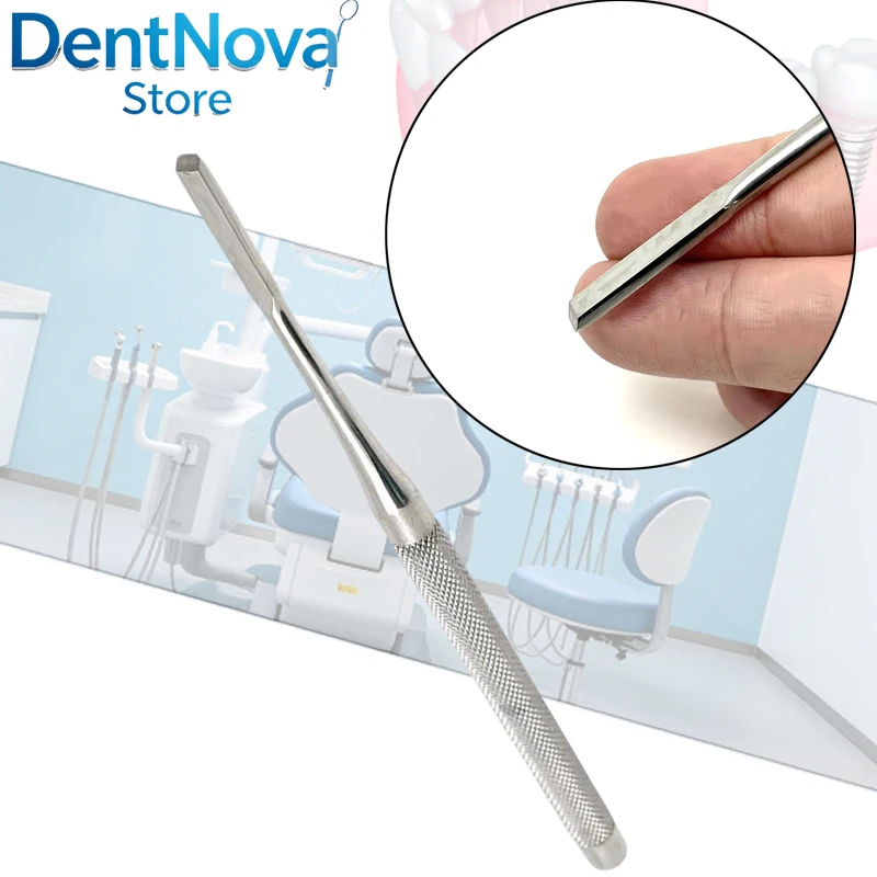 

Orthopedic Bone Chisel Straight Double Ended Osteotome Dental Veterinary Tool for Oral Surgery Graft