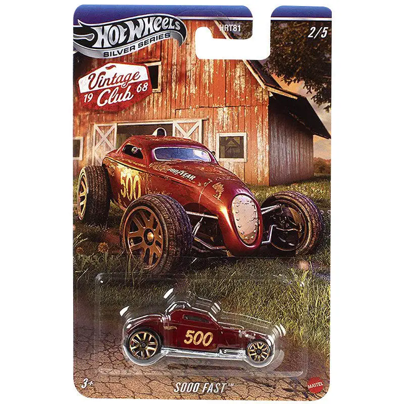 

Genuine Hot Wheels Silver Label Classic Vintage Mustang Porsche Chevrolet 1:64 Diecast Alloy Car Model Collectible Toy In Stock