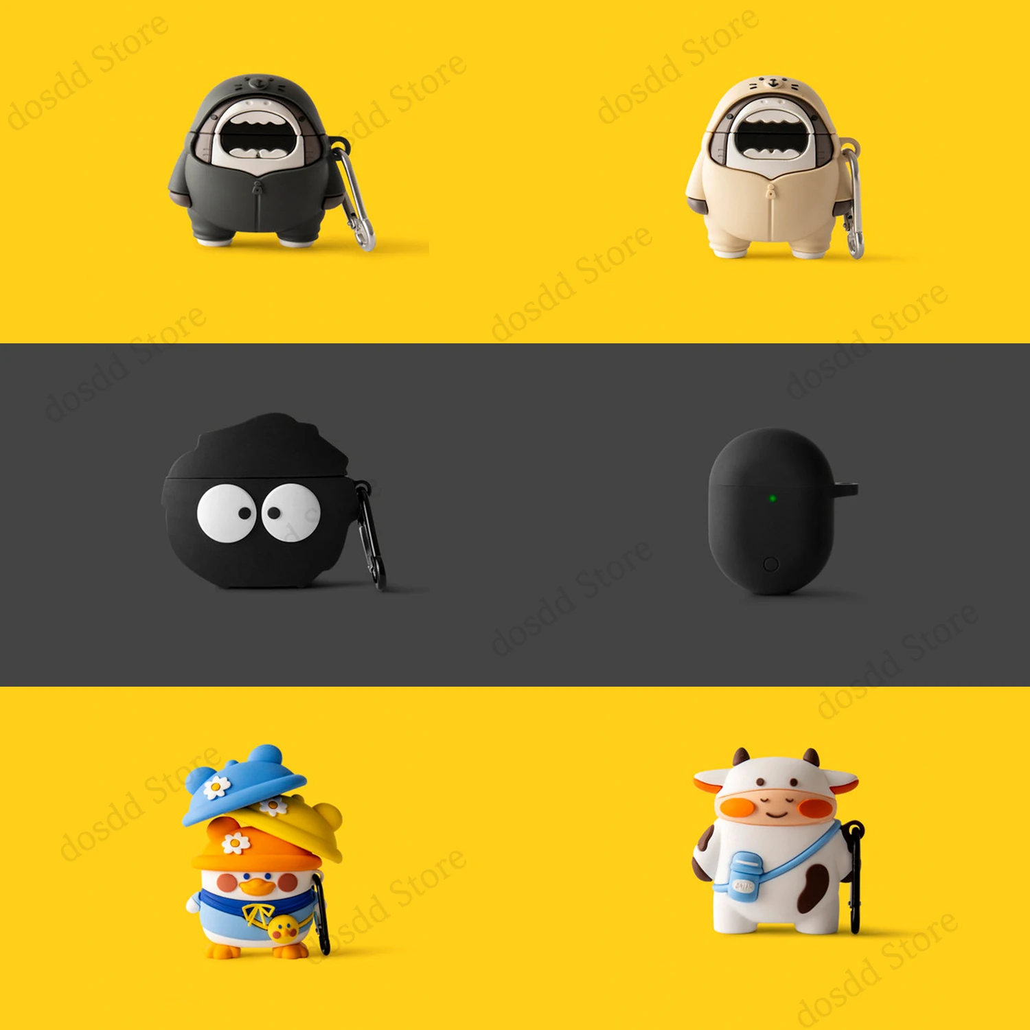 Caso de silicone macio dos desenhos animados para redmi buds3 pro/airdots 3pro para redmi buds3 bluetooth fone de ouvido à prova de choque lite capa
