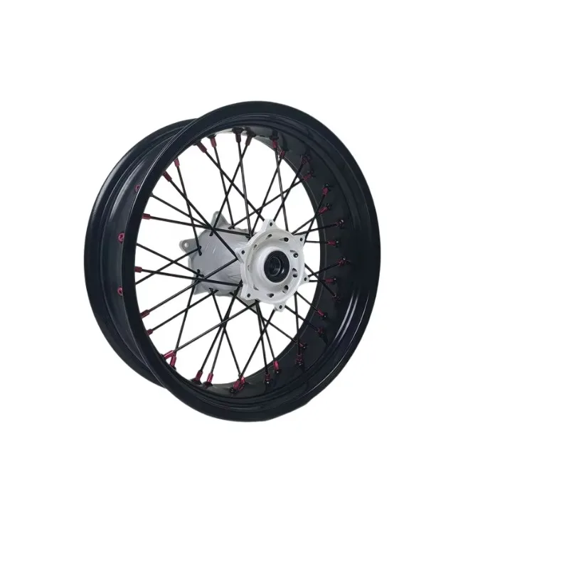 

【2025】Fit KT M EXC/SXF 17*3.0/3.5/4.25/4.5/5.0 Wheel Set Supermoto Motard Wheels With White Hub