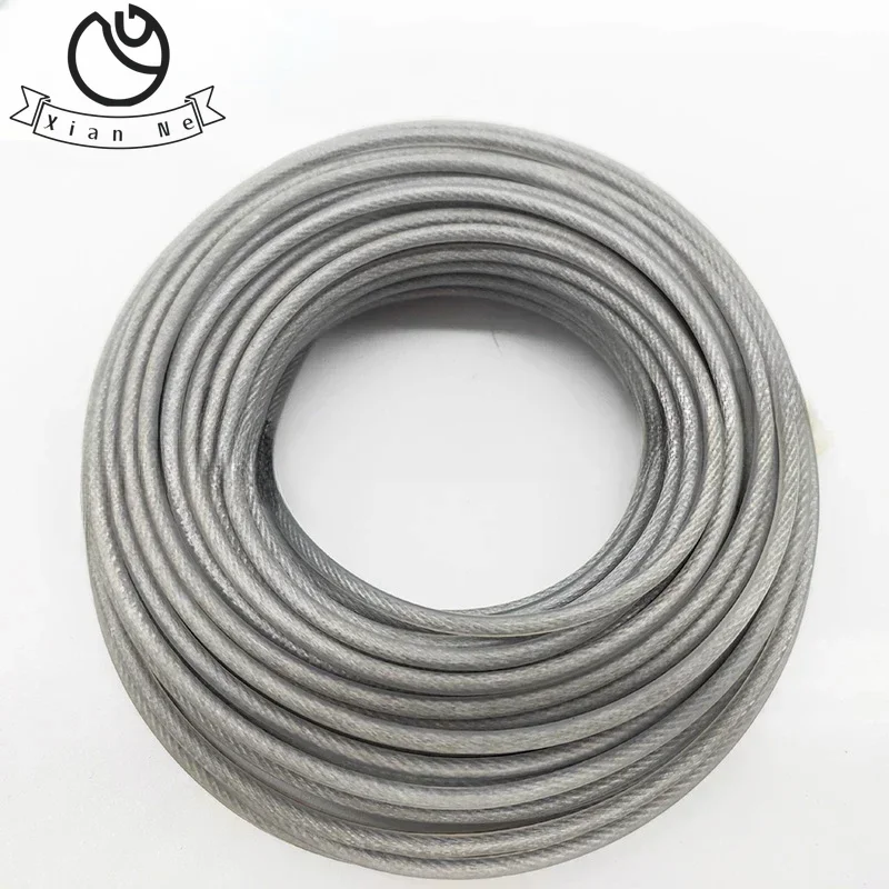 Imagem -03 - Aço e Fio de Nylon para Trimmer Corda Linha Strimmer Cortador de Escova Longo Rolo Redondo Substituição de Grama Cerca de 15m 2.0 mm 2.4 mm 2.7 mm 3.0 mm