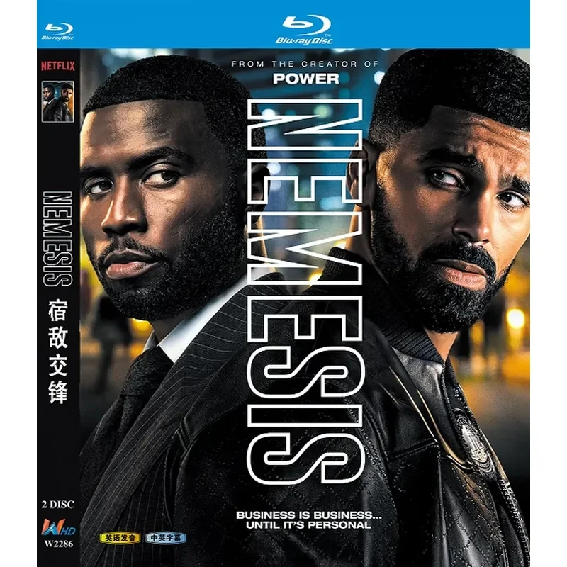 

Blu-ray BD Disc High Definition American Drama Nemesis 2026 2 Discs with Chinese Subtitles