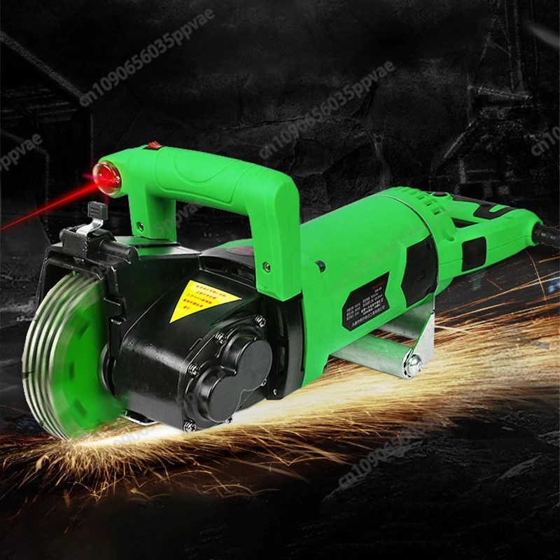 

2600W High Power Electric Dust-free Wall Slotting Machine 36mm Cutting Depth Suitable For Water And Electricity Projects