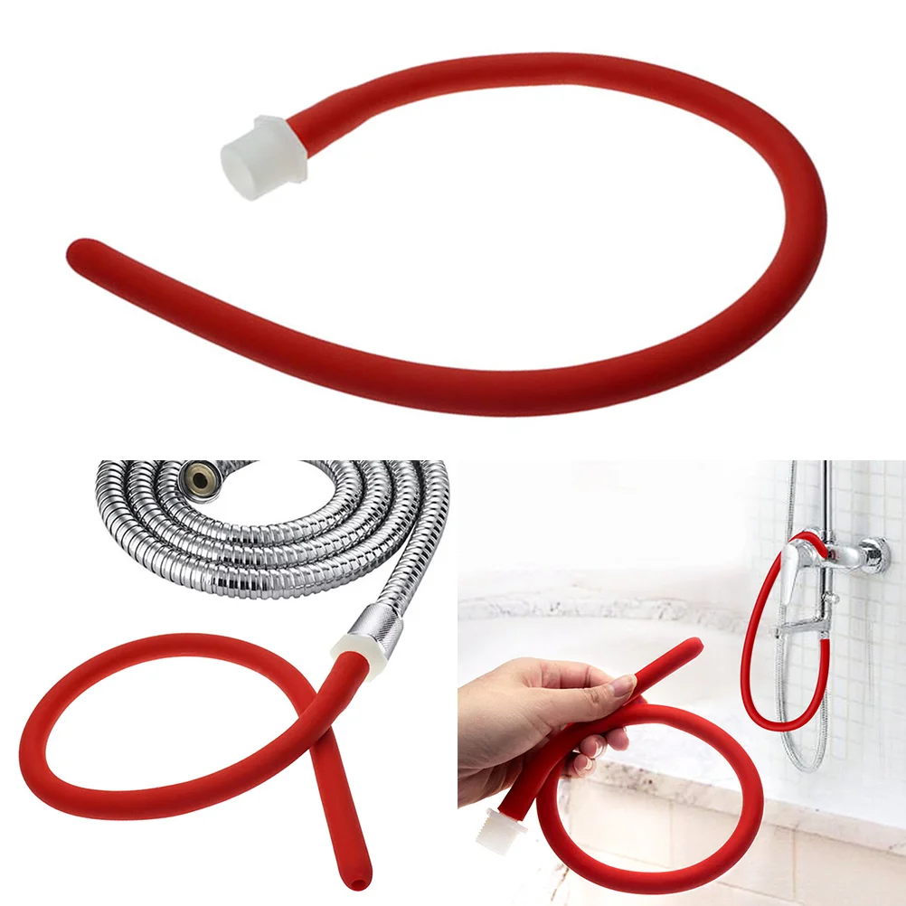 Flexible Enema Bidet Tube Silicone Comfortable Nozzle Enema Attachment for Men 50cm Hose Bathroom Accessories