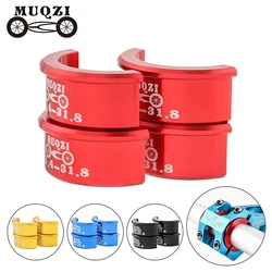 MUQZI Bike Handlebar Adapter 25.4-31.8mm 31.8-35mm Handlebar Stem Conversion Shim