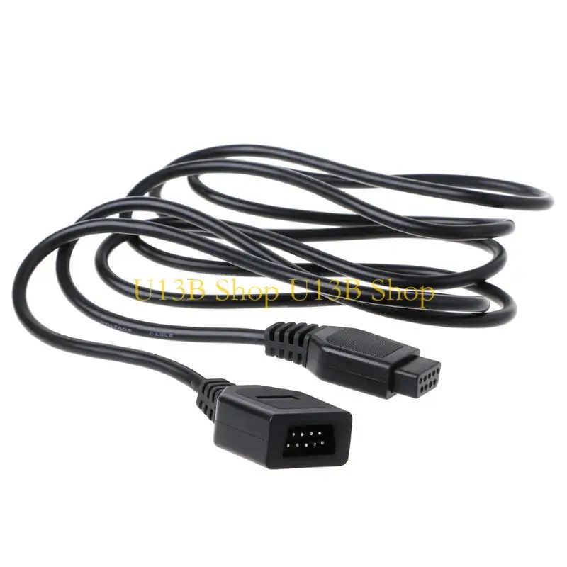 U13B 1.8 Meters 9 Pin Controller Extension Cable Connection Wire Line for Genesis 2 Generation Gamepad Joystick