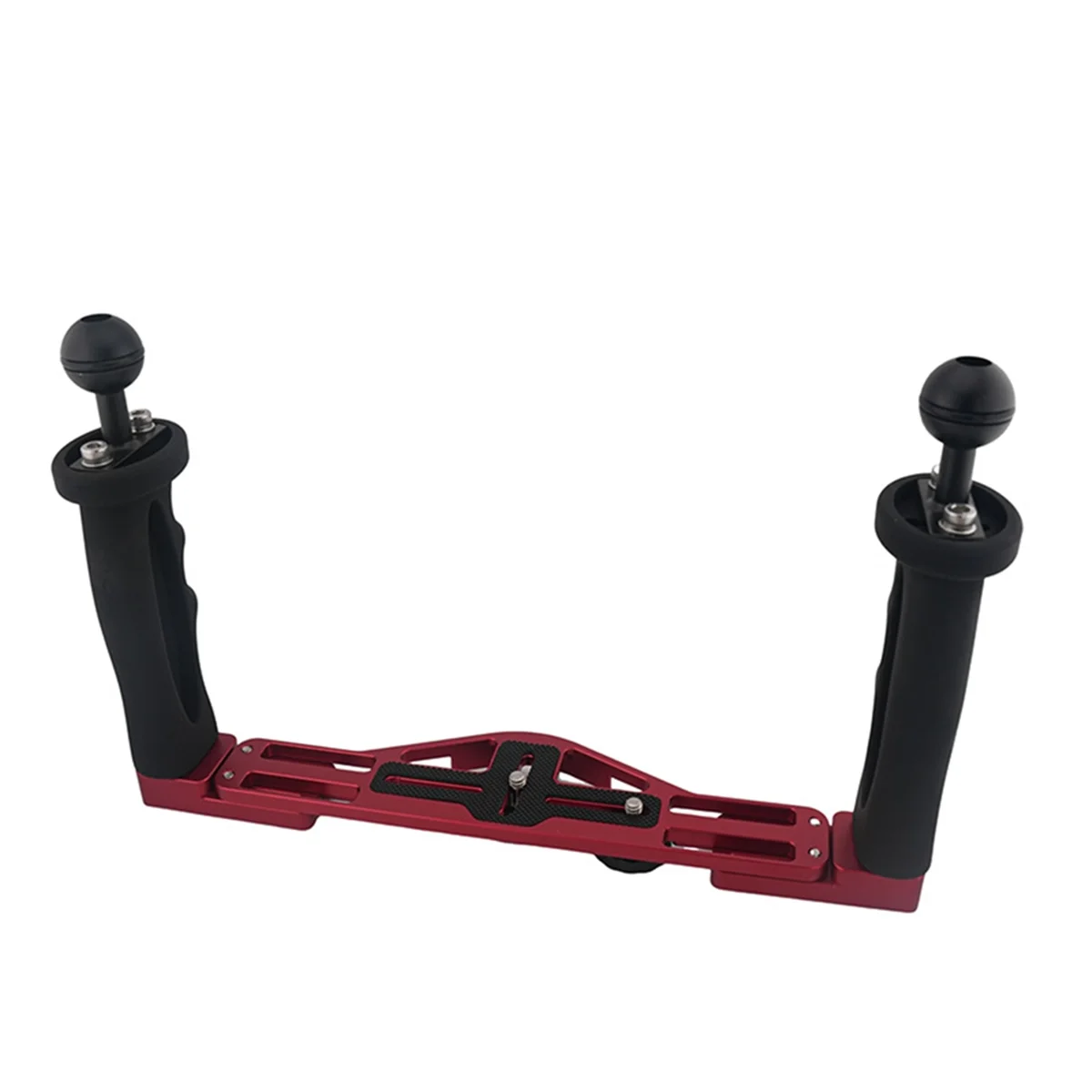 

Ap-Underwater Camera Tray Stabilizer Dual Handle Rig, Underwater Tray Stabilizer Housing Bracket for Photography