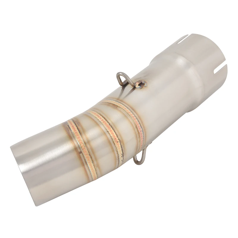 

For Yamaha FZ8 FZ8N FZ Any Year Motorcycle Exhaust Pipe Escape Mid Link Pipe Slip on 304 Stainless Steel 50.8MM