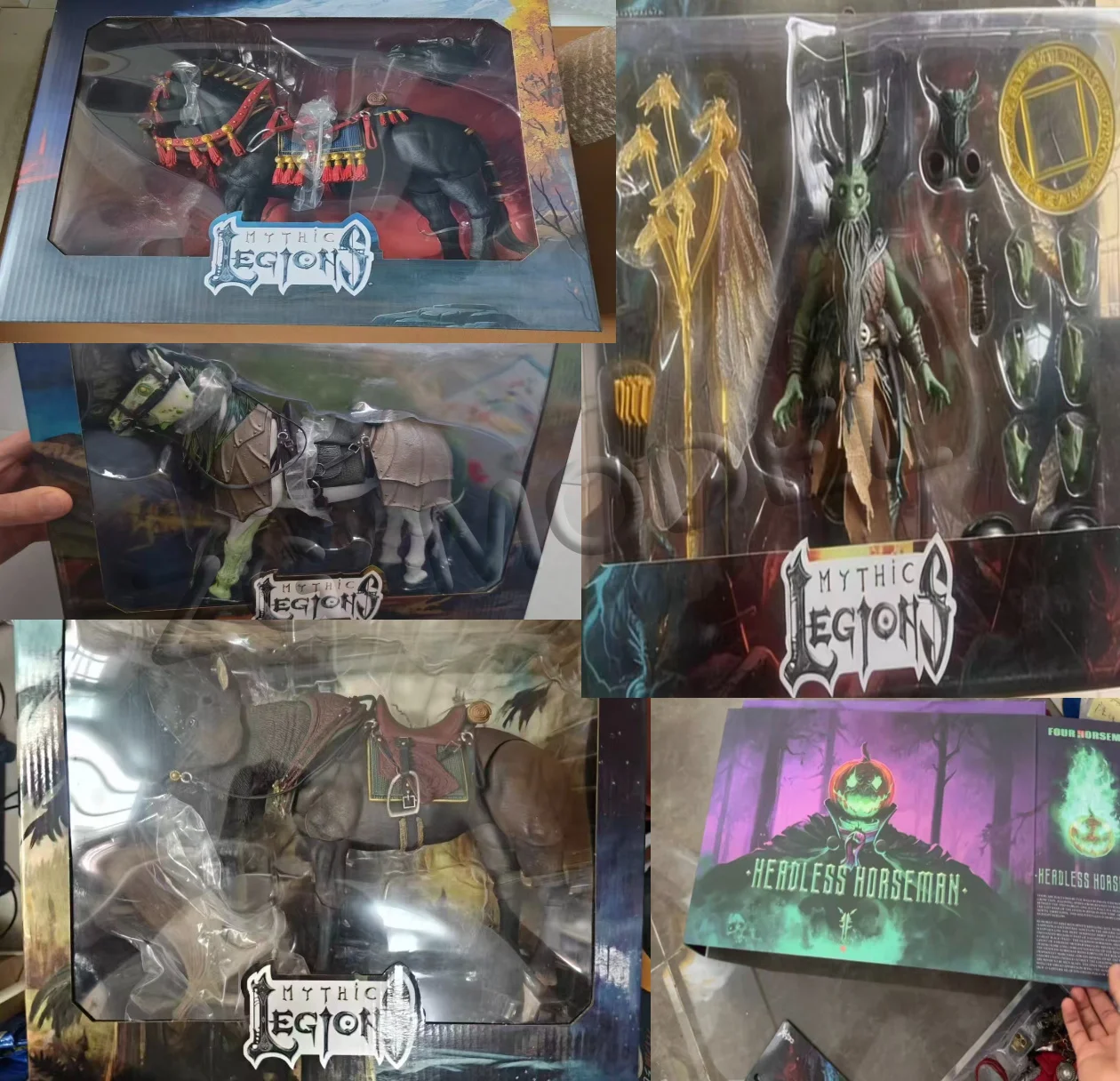 

Four Horsemen Mythic Legions Phlogeus Steed Poxxus Wave Illythia Alder