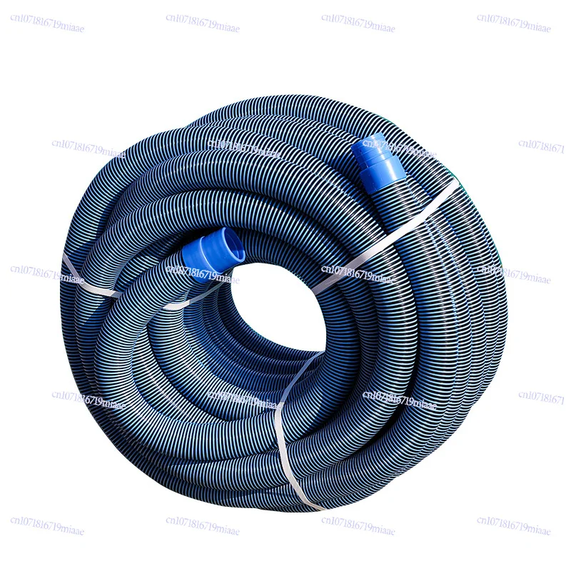 Tubo de succión de aguas residuales para piscina, tubo de succión de vacío de 30 metros grueso de doble capa AB, máquina de succión de aguas residuales de 2 pulgadas y 1,5 pulgadas