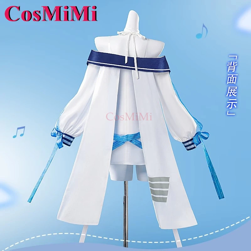 CosMiMi Game Azur Lane Laffey II Cosplay Costume Fashion Sweet Lovely Uniform Dress Women Carnival Party Role Play Clothing S-XL