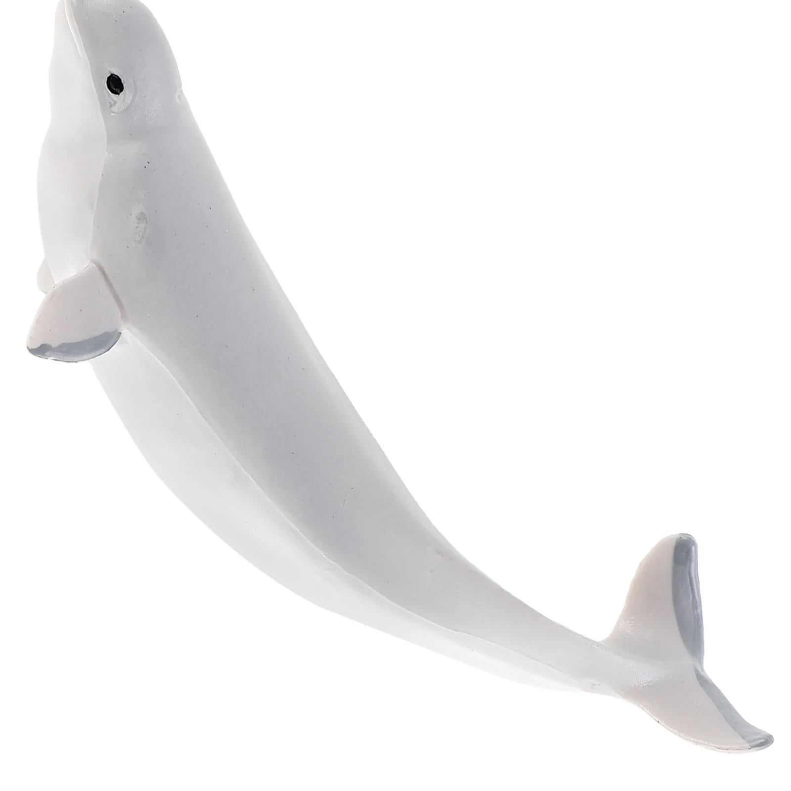 Beluga Model Toy White Whale Figurine Simulation Animal Figures Figurines Plastic Realistic