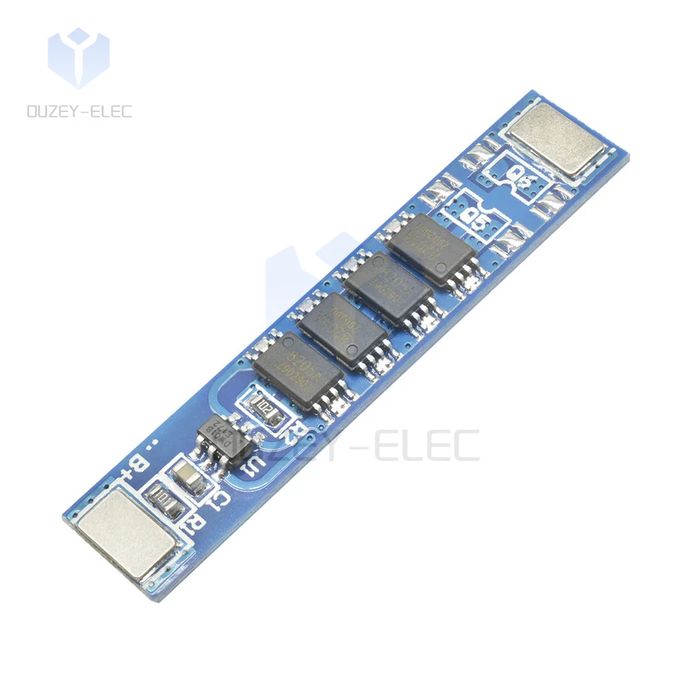 1S 5A 10A 15A 3.7V 18650 Lithium Battery Charge Protection Board BMS 3MOS 4MOS 6MOS PCM Over Charge Protect for 18650 Battery