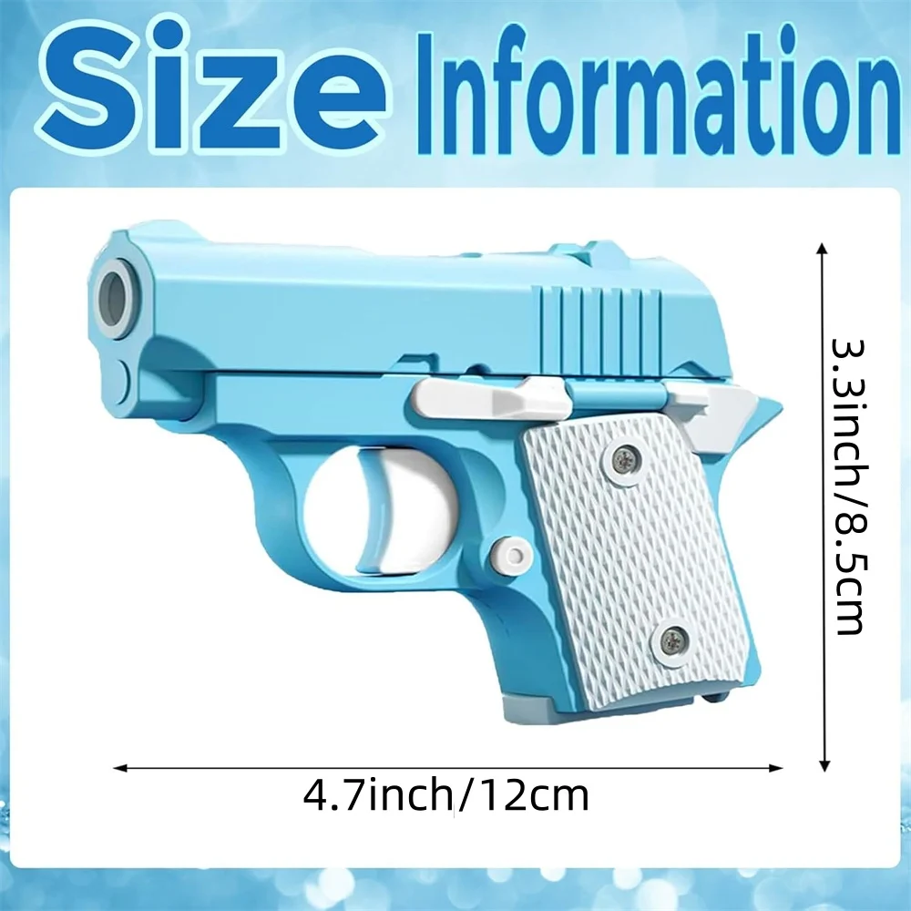 1911 Małe pistolety do druku 3D Mini pistolety antystresowe dla dzieci i dorosłych Nadaje się do łagodzenia ADHD, zabawy na stres