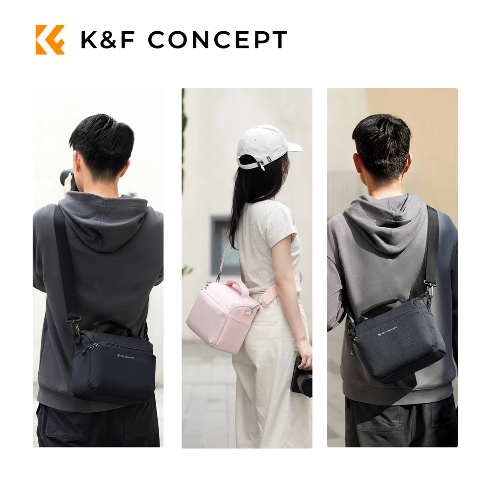 

Сумка-слинг для фотоаппарата K&F CONCEPT 5L, городская сумка для фотографии, легкая наплечная сумка, подходящая для различных сценариев использования