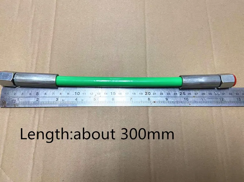 300mm High Pressure Diesel Common Rail Plunger Injector Test Tube Pipe 2600bar 2800bar M14-14