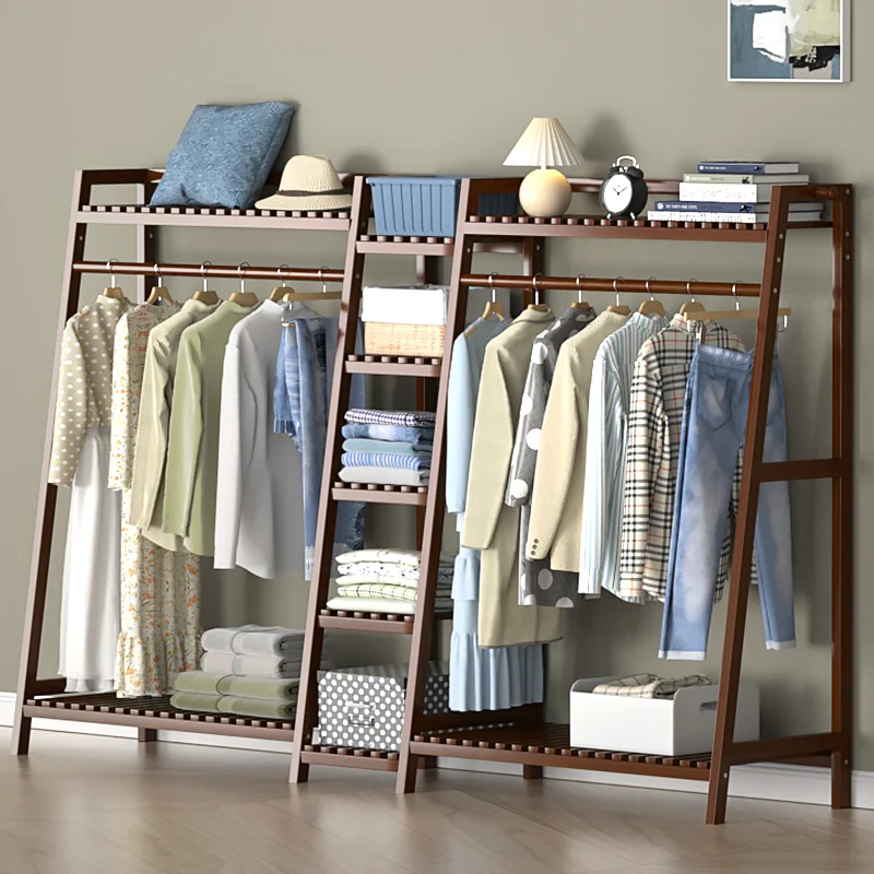 Organizer Open Coat Racks Wardrobes Luxury Nordic Dress Space Saving Coat Racks Plant Shelves Modern