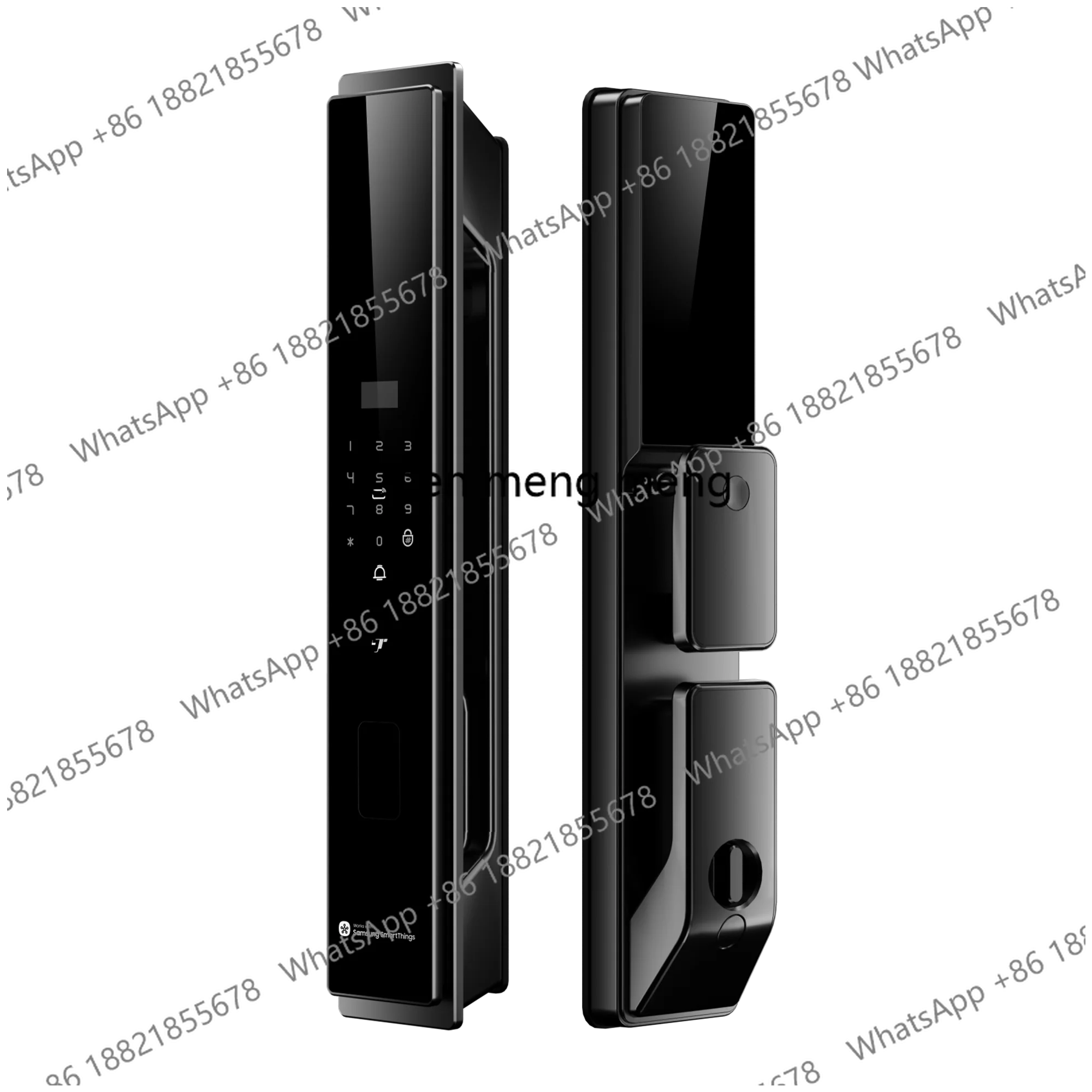 

2025 New W31 Flagship Series Smart Lock for WiFi Network Aluminum 3D Face Recognition Fingerprint Palm Vein Cloud 10000mAh