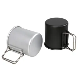 Camping Mug Aluminum Alloy Cup Tourist Tableware Picnic Utensils Outdoor Kitchen Equipment Travel Cooking Set Cookware Hiking