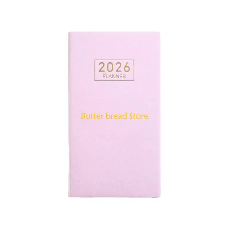 W89C 2026 Notebook Pocket Lined Pages Notebook Notepad Colorful Memo Notebook