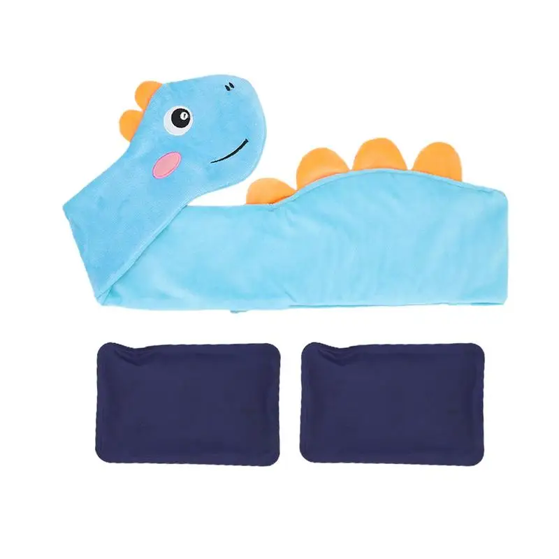 

Newborn Belly Button Band Cartoon Dinosaur Kids Relief Tummy Wrap Reusable Self-heating Belly Warmer Heated Tummy Wrap for Kids