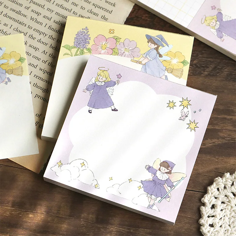 100 pcs Loose leaf memo pad Decorative Scrapbooking paper DIY Stationery to do list notepad