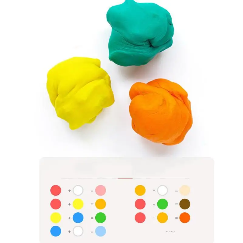 Argile colorée pour enfants avec moule à gâteau, ensemble de jeu, outils en argile, kit d'art pour enfants, artisanat d'art pour enfants, projets scolaires pour garçons et enfants