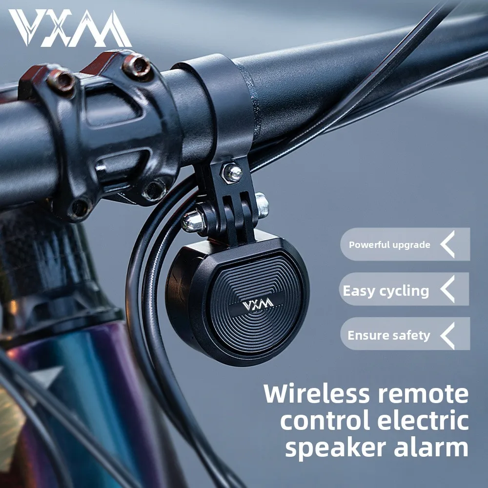 

Wireless remote control alarm, bicycle bell, electric horn, mountain bike charging waterproof electric horn, cycling accessories
