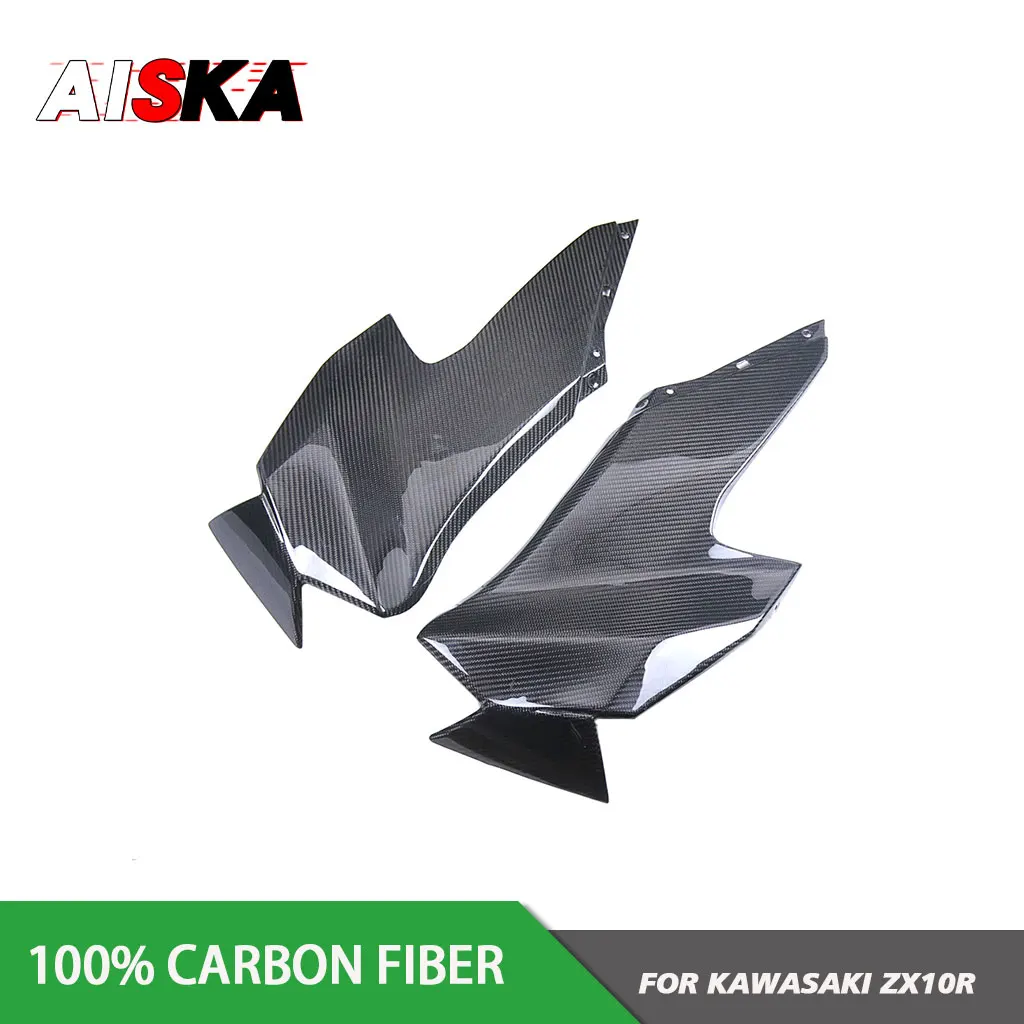 For Kawasaki ZX10R 2021 - 2024 100% Full Dry Carbon Fiber Motorcycle Upper Side Panel Fairing modified Part and Accessories 2023