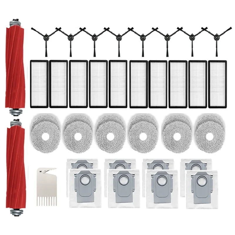 

Efficient-For Roborock Qrevo S, Qrevo Pro, Qrevo Maxv, Qrevo Plus Filter Replacement Parts For Robot Vacuum Cleaners