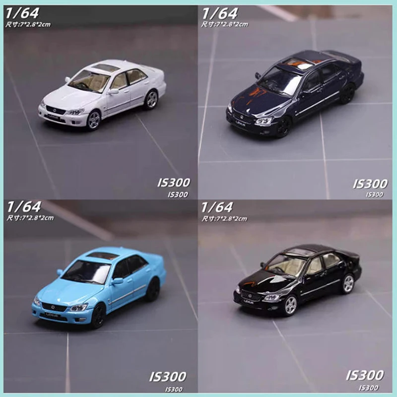 

Литой под давлением масштаб 1/64 IS300 ALTEZZA, модель автомобиля из сплава, классический сувенир для взрослых, подарок для хобби и игрушки