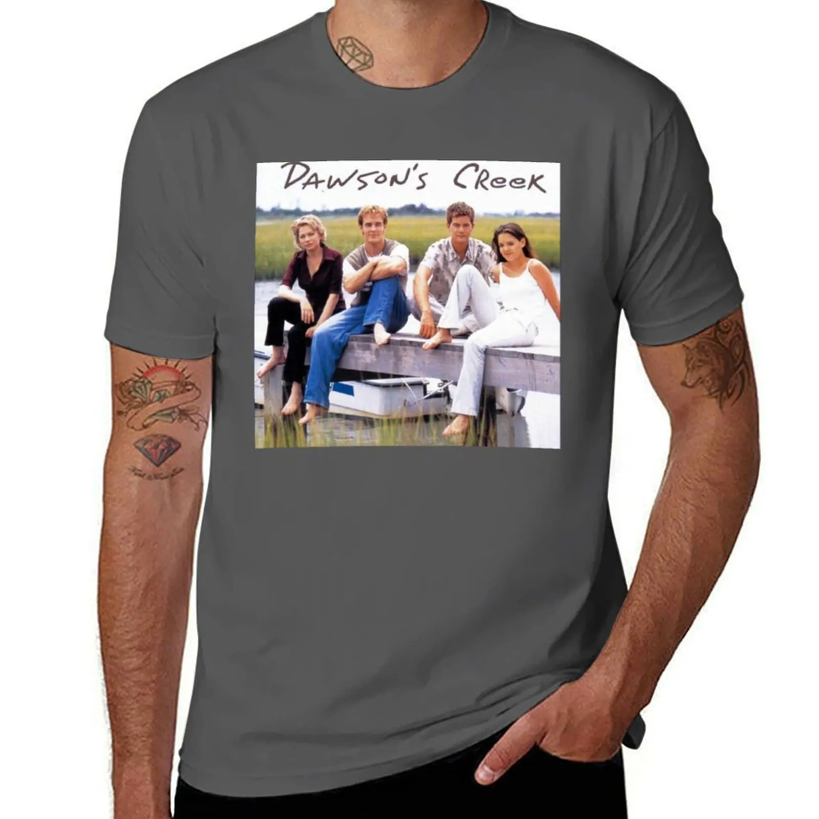 

Dawsons Creek T-Shirt man t shirt luxury man t shirt summer T-Shirt