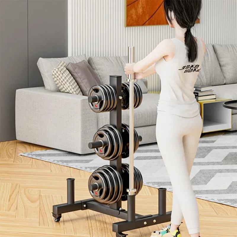 

Dumbbell display stand 5CM/2.5CM Weight Plate Rack for Two-Inch Plates Vertical Bar Holder for Home Gym
