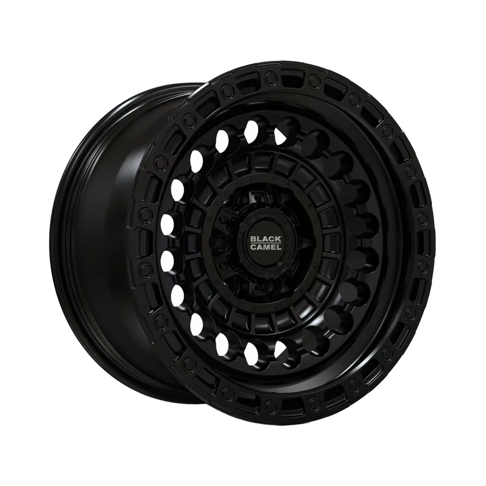 

Black Camel 17\" 18\" Matte Black Aluminum Alloy Wheel Hub 4X4 Offroad Rims Customized Forged 6X139.7PCD 17 Passenger Car Wheels