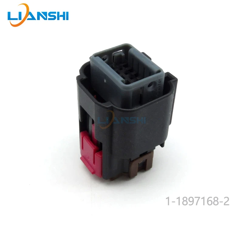 6(10)Pin 1-1897168-2 Black Housing Plug Connector For Automobile Wiring Harness