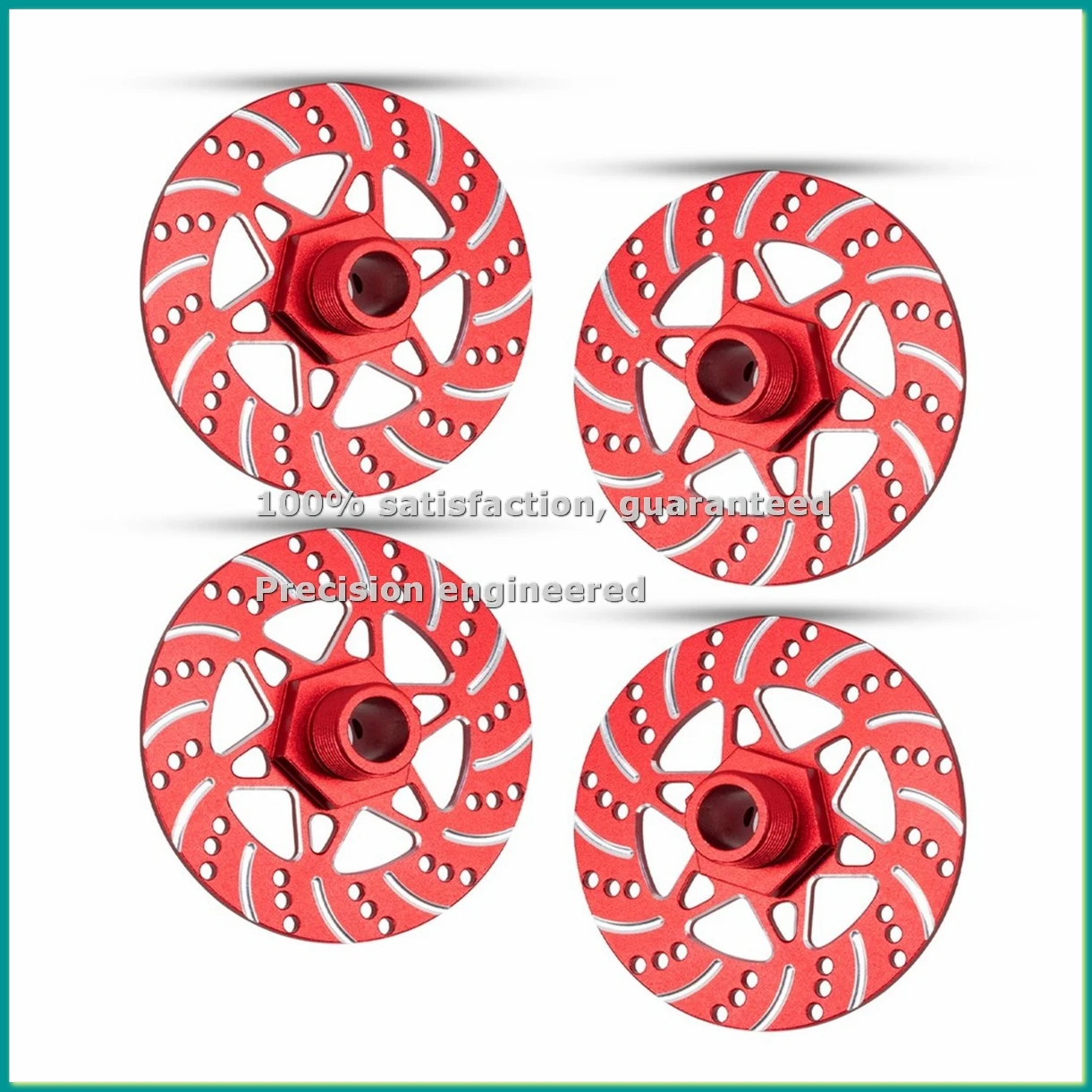 

Комплект из 4 шестигранных ступиц Whirlwind 17 мм для тормозных дисков Arrma 1/7 Infraction Limitless Felony, запчасти для тюнинга радиоуправляемых моделей 1/8, красный - ABFT