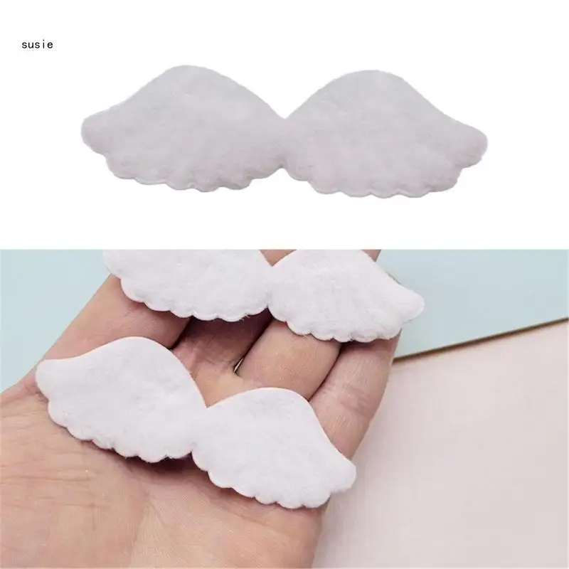 Plush Hair Clip Furry Wing For Headwear Lovely Hair Clip DIY Accessories X7YA