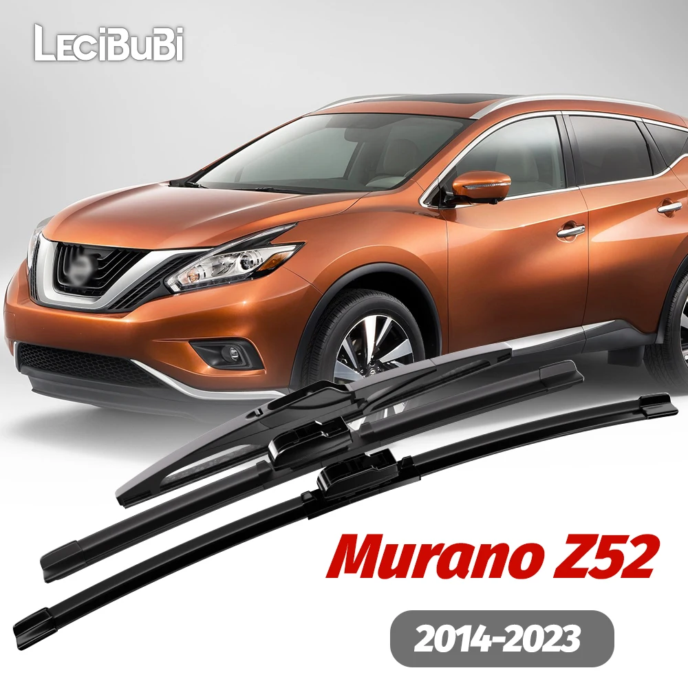 

1set Front & Rear Windshield Wiper Blades Windscreen Wipers For Nissan Murano Z52 2014-2023 2015 2016 2017 2018 2019 Accessories