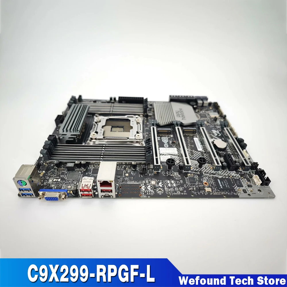 C9X299-RPGF-L For Supermicro Server Motherboard  X299 LGA2066 Support Core x 4-way GPU Deep learning