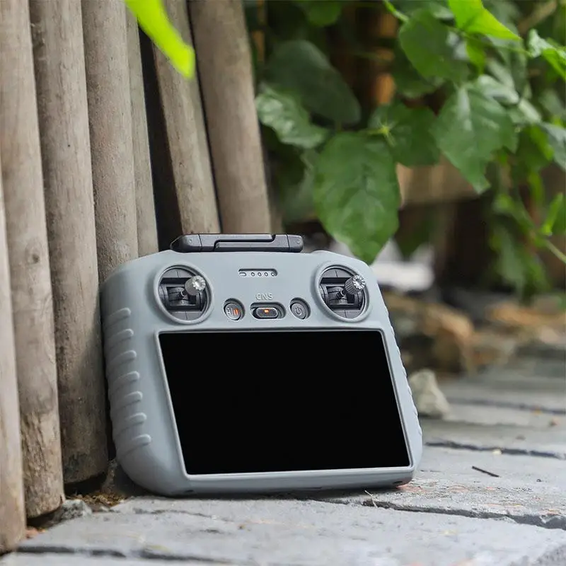 Volodymyr Silicone Case for DJI RC 2 Remote Controller Sun Hood for DJI AIR 3 Lanyard Strap Screen Protector Sun Hood Cover