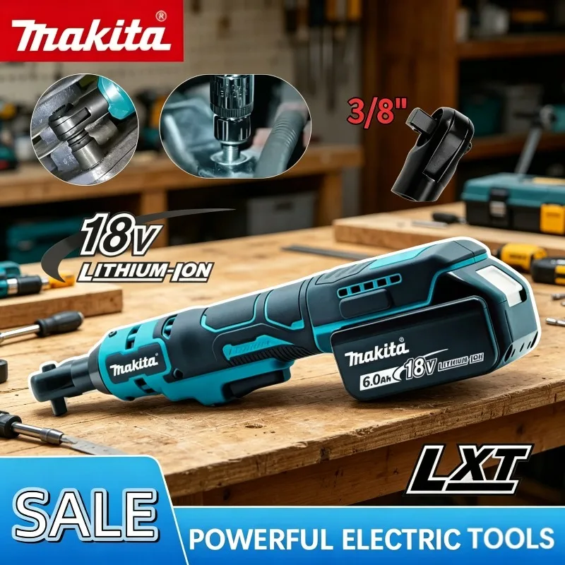 

Makita Ratchet Wrench For Makita Battery Cordless Driver Multifunction Variable Speed Power Wrench Brushless Power Tools