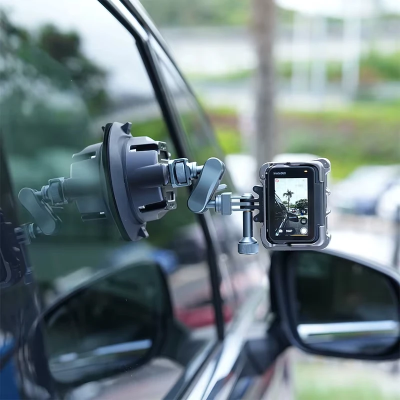 

GoPro electric suction cup car bracket, vacuum adsorption, action camera shooting base