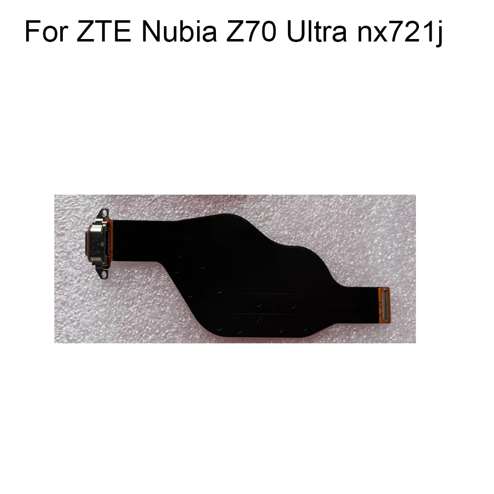 Tested Good For ZTE Nubia Z70 Ultra nx721j usb Port Charger Dock Connector usb Charging Flex Cable For ZTE Nubia Z 70 Ultra