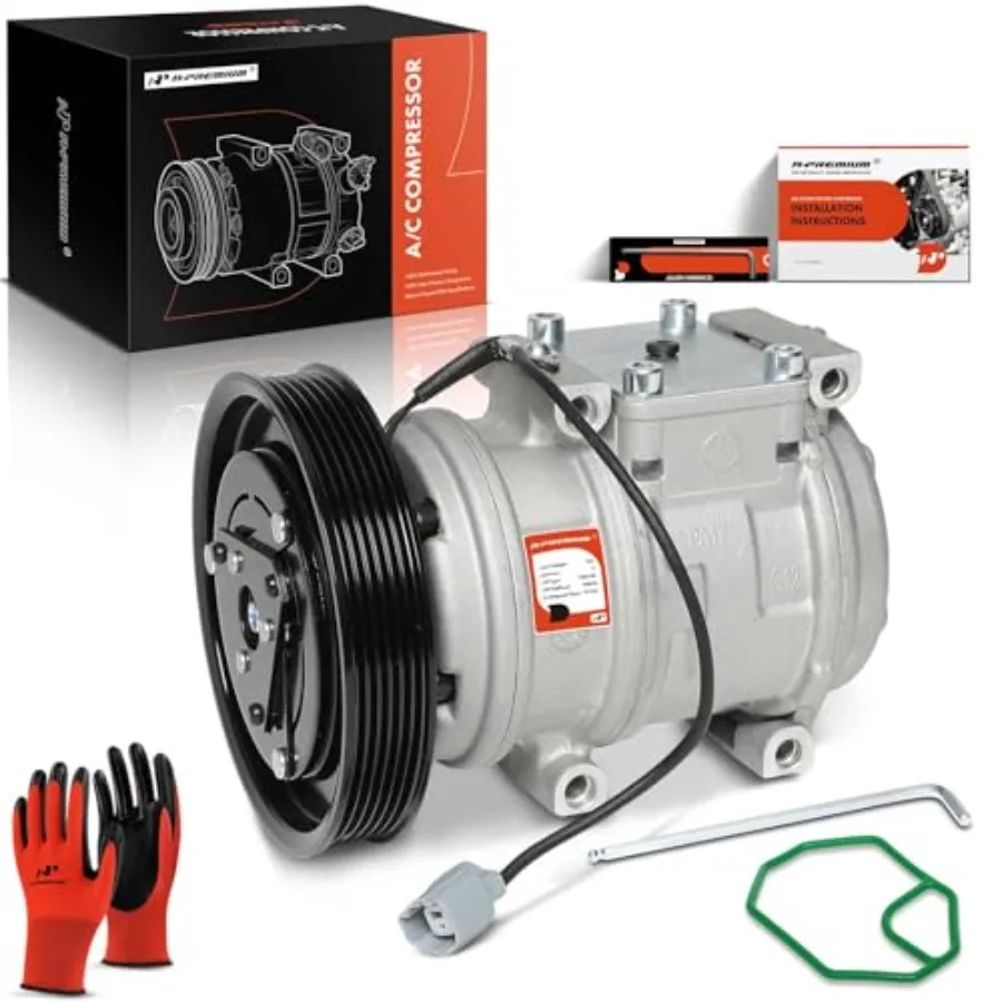 

Компрессор кондиционера с муфтой для Acura CL 2.3L 1998-1999 и Honda Accord 2.3L 1998-2002, красный, высокопроизводительный, долговечный