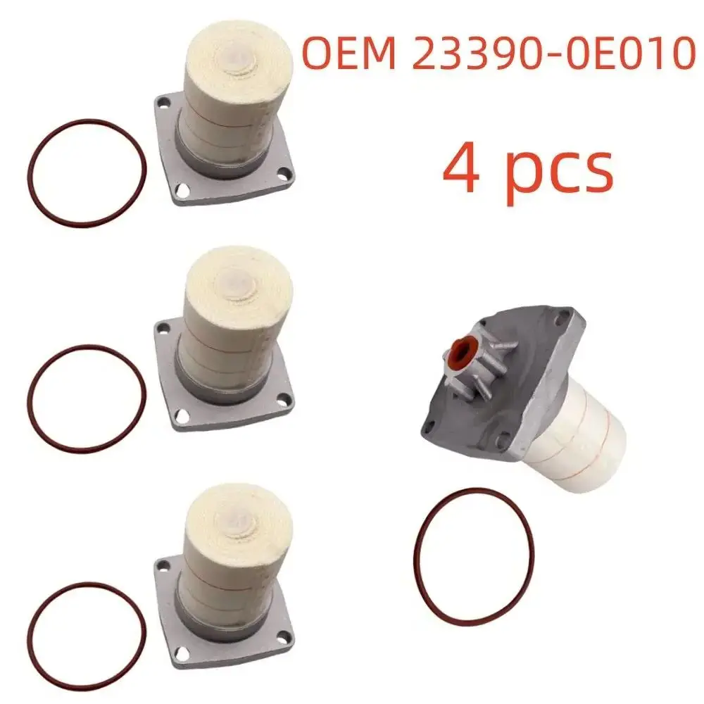 

1/2/4 шт. OEM 23390-0E010 23390-0E011 23390-11231 топливный фильтр для Hilux Land Cruiser Lexus LX топливная сетка 2015-UP 233900E010