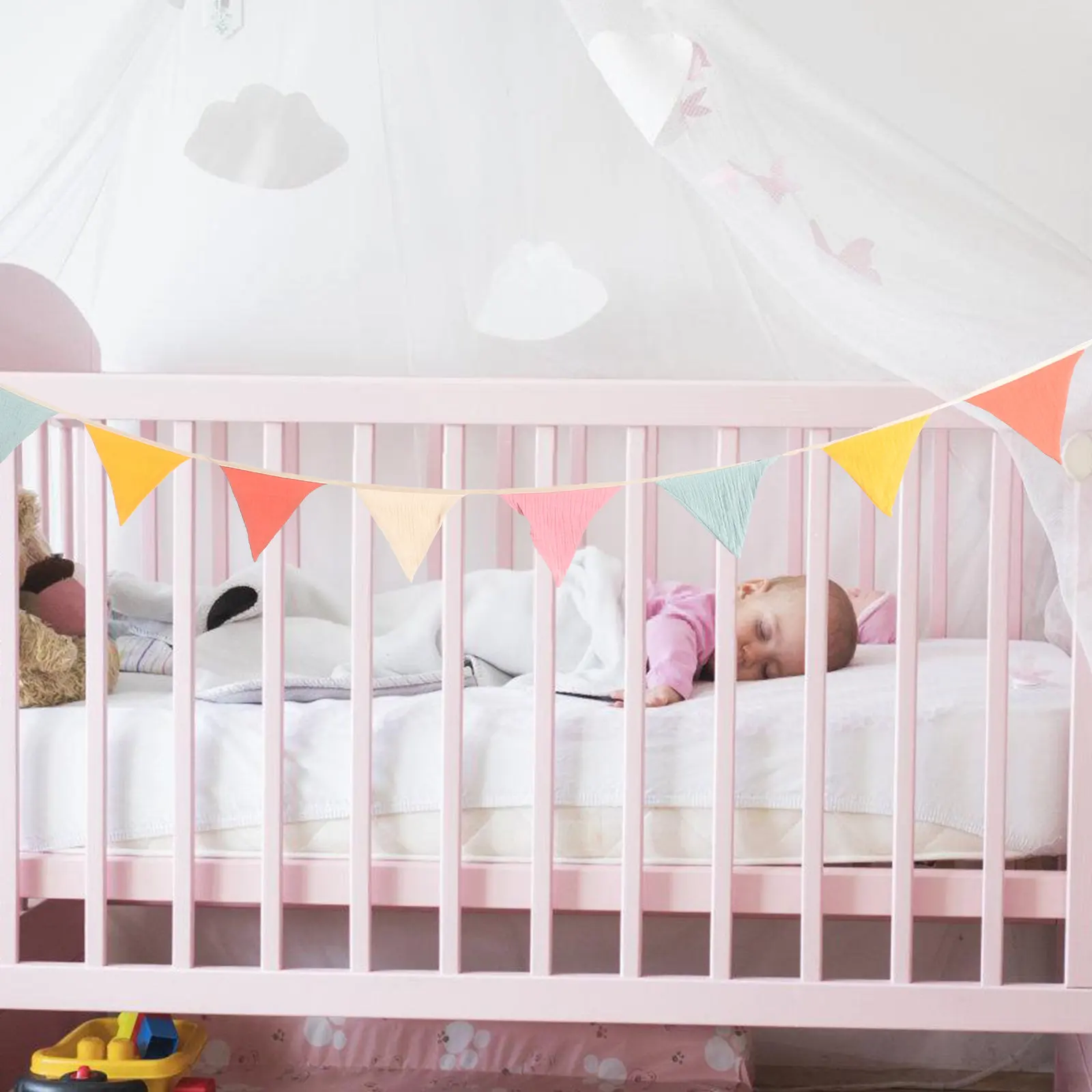 

Треугольные подвесные флажки-гирлянды, красочные баннеры для украшения вечеринок, дней рождения, карнавалов, свадебных торжеств и фестивалей