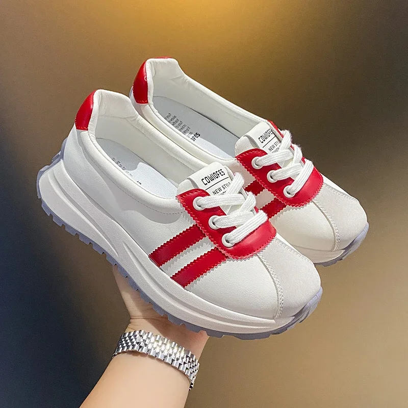 

Women's Shoes Autumn Flat Shoes Women's Outdoor Running New Vulcanized Breathable Sports Shoes Breathable Walking Running