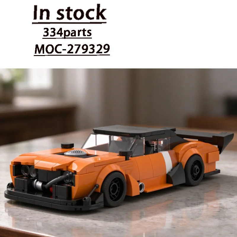 Building Block Model MOC-279329 Hot-Selling Small Limited Edition Sports Car 334 Parts Birthday Custom Christmas Toy Gift